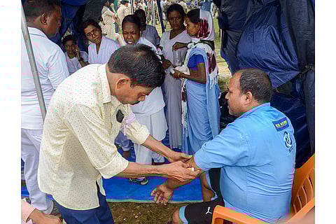 Injured being treated in Seraikela-Kharsawan